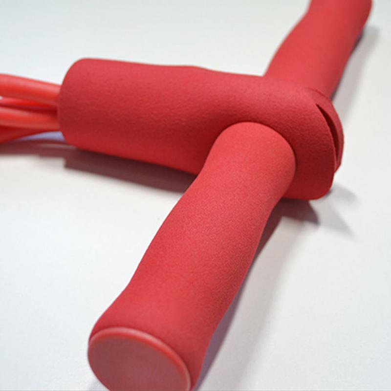 Natural Latex Resistance Trainer - Foot Pedal Pull Rope with Handles