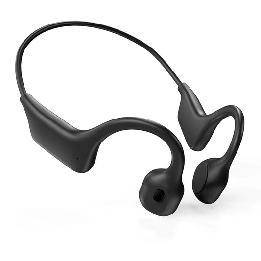 HOLEEKIC Bone Conduction Wireless Headphones - Bluetooth 5.3 Sports Earphones with IPX7 Waterproof Design