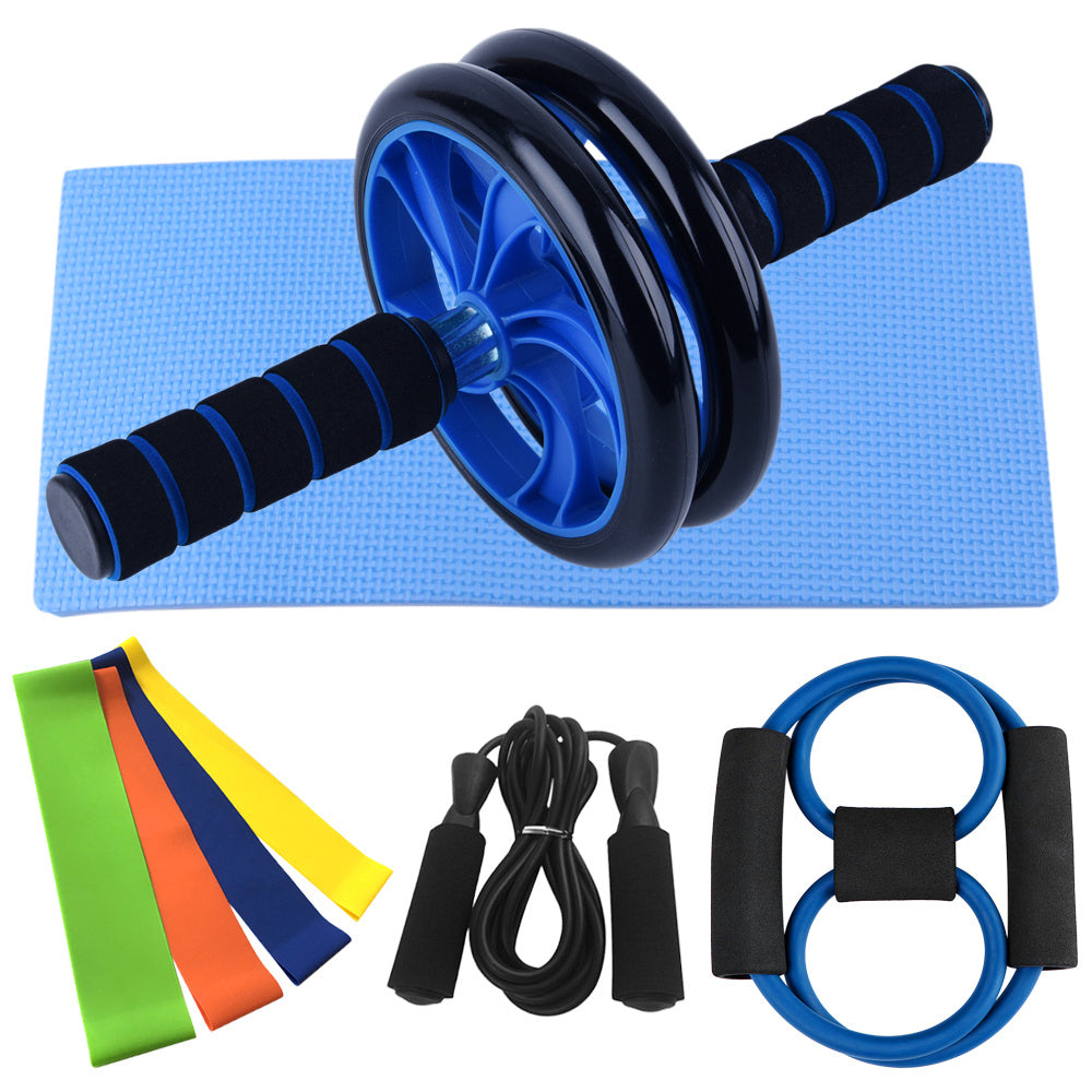 Multi-Functional Ab Roller Kit - U-Shaped Arm Strengthener for Core Training