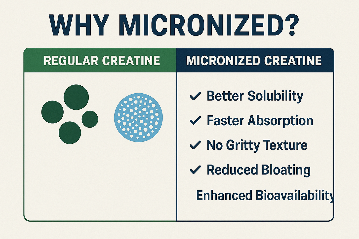 Micronized vs Regular Comparison